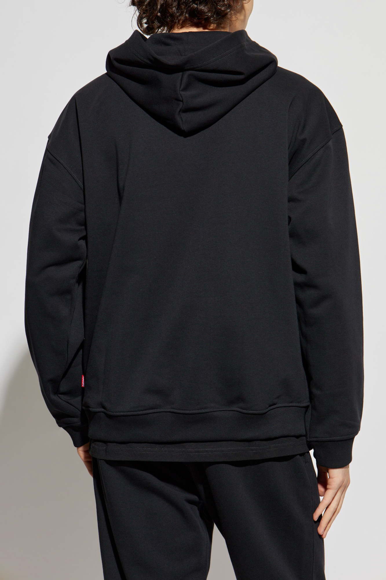 DIESEL新品未使用メンズS-boxt-hood-k3 XL定価¥22,440 Diesel Black S-Boxt-Hood-K3 Hoodie Diesel